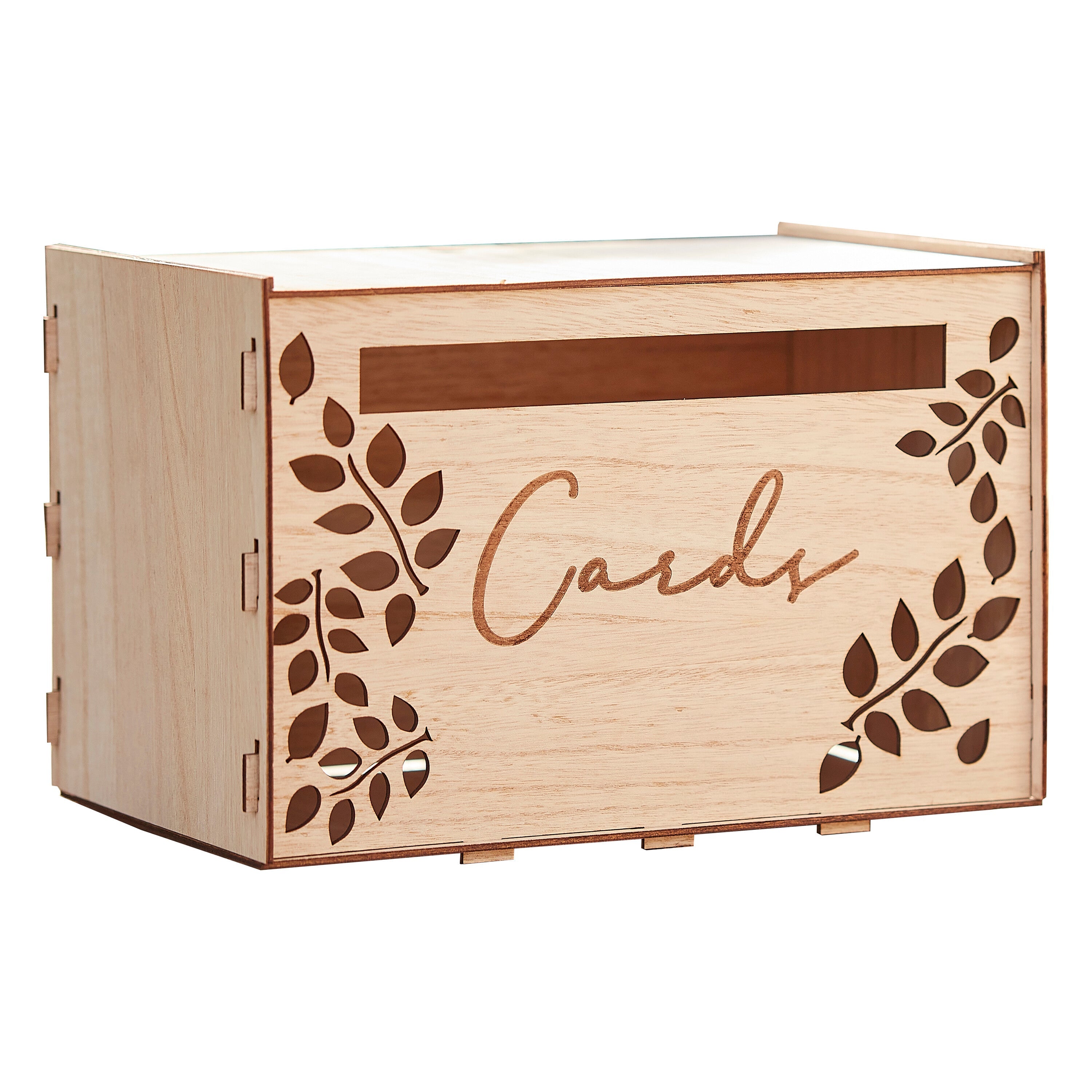Wooden Wedding Card Box- 5 Inner Pack