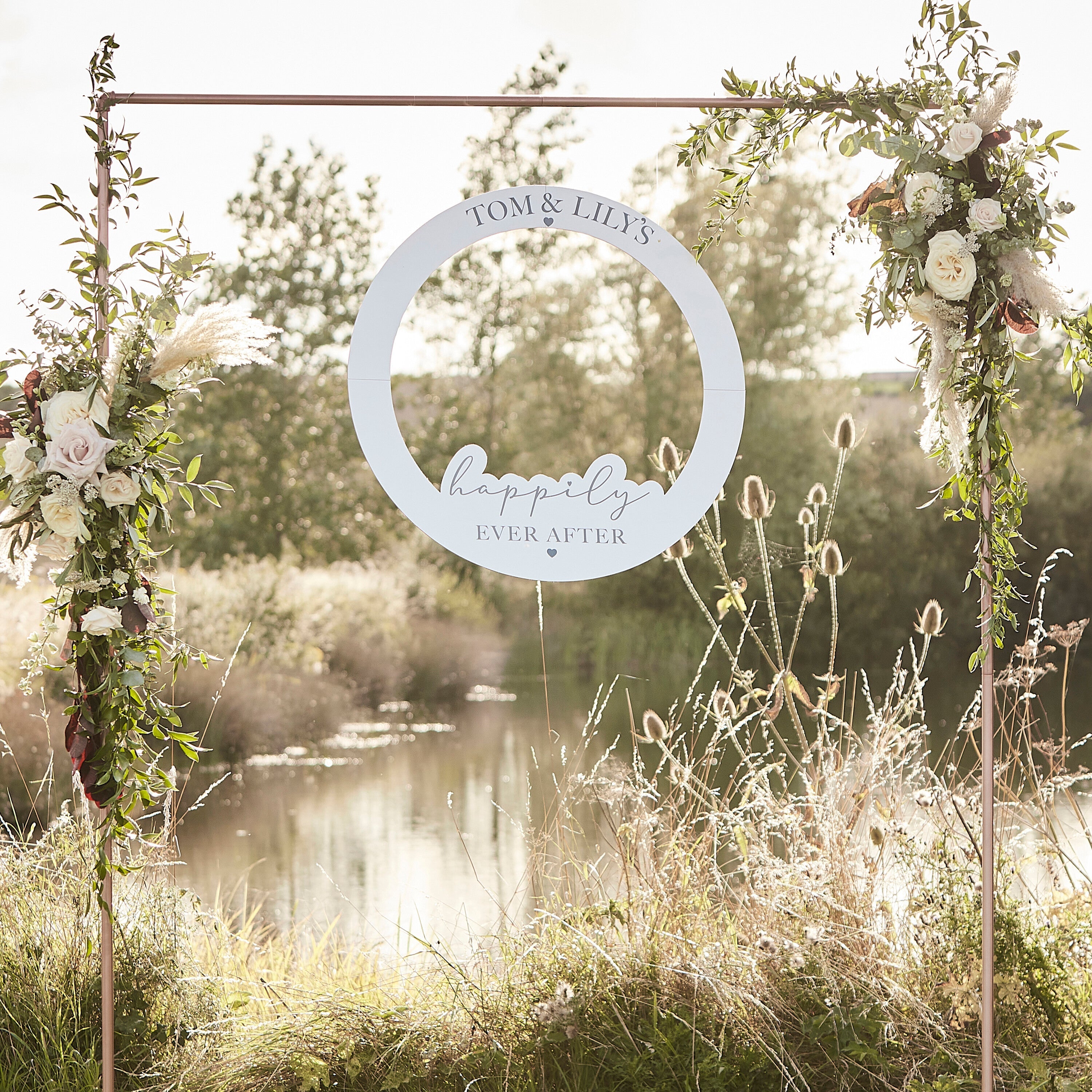 Customisable Wedding Photo Booth Frame- 5 Inner Pack