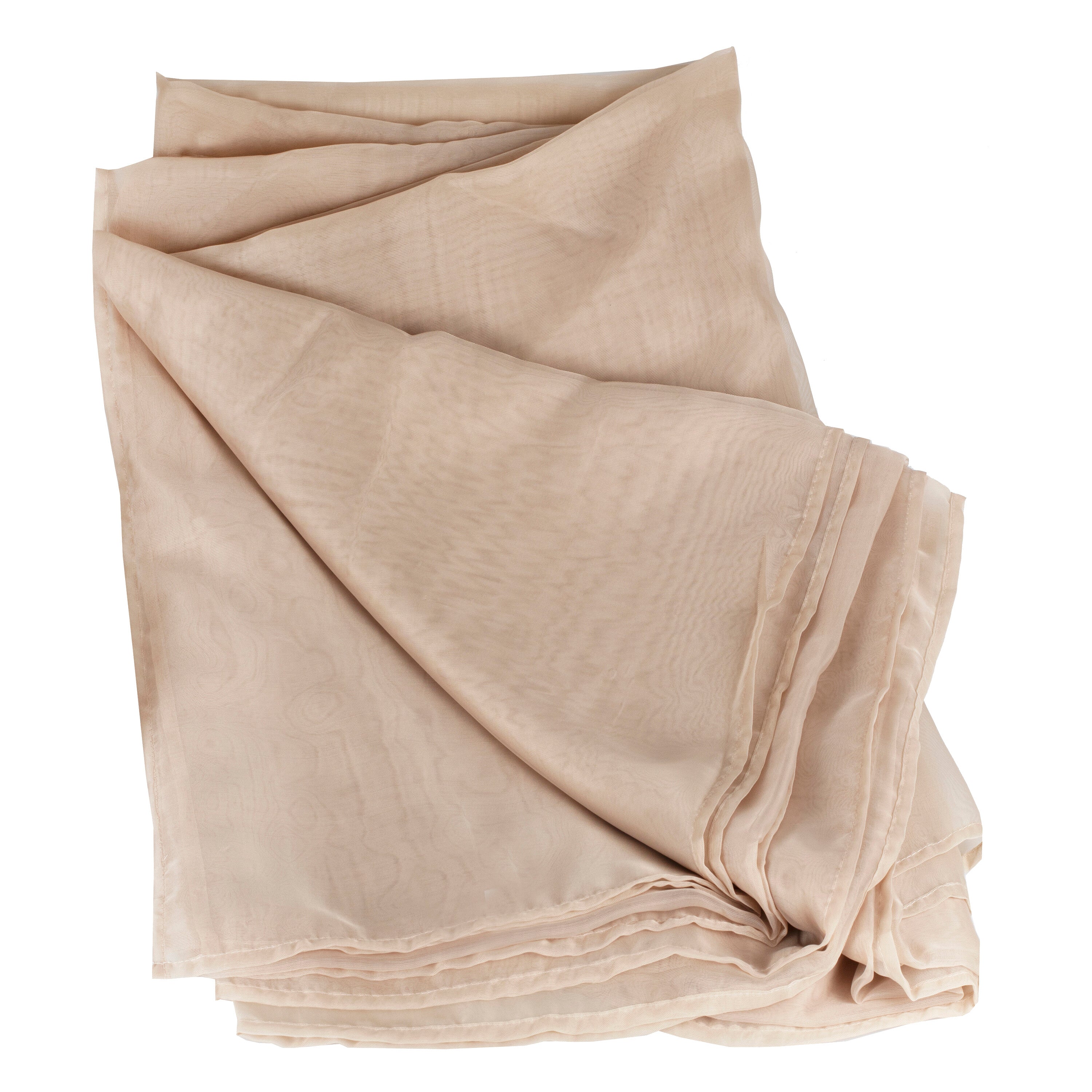 Taupe Draping Fabric Wedding Backdrop