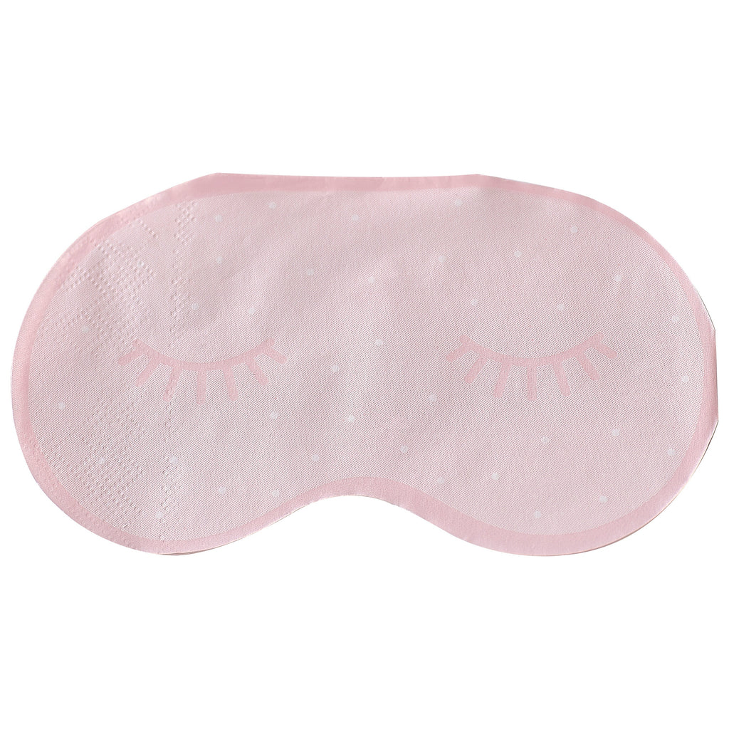Pink Eye Mask Pamper Party Paper Napkins- 5 Inner Pack