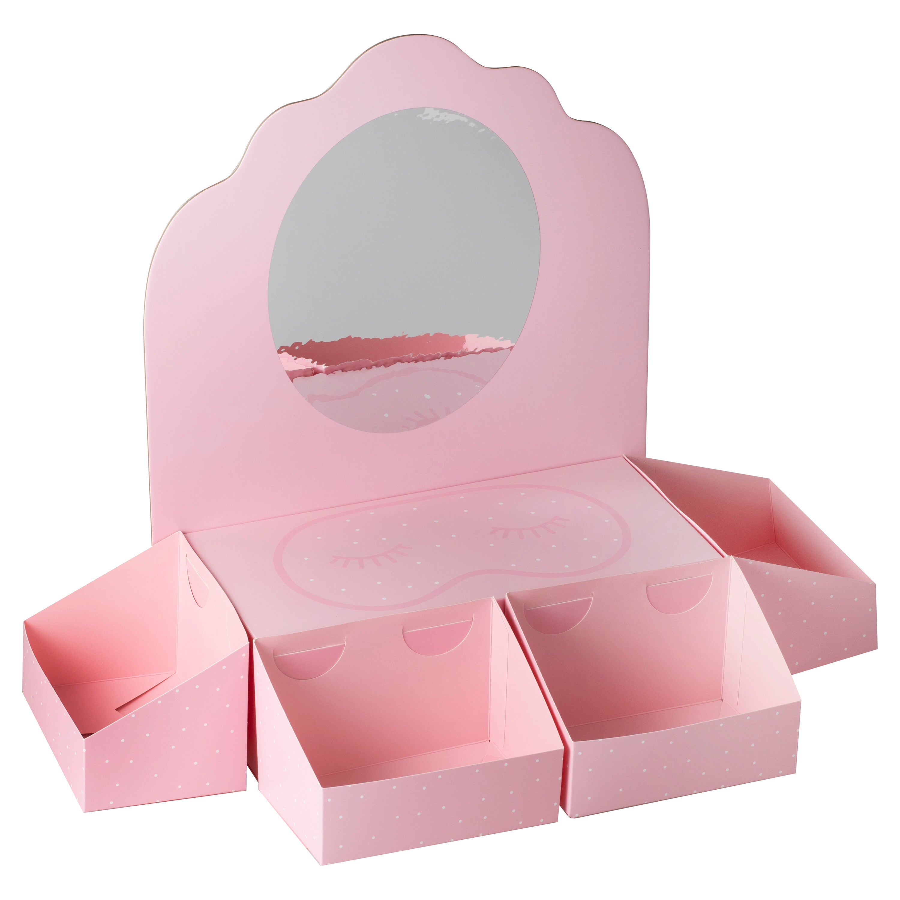 Pink Pamper Party Pamper Station & Treat Stand- 5 Inner Pack