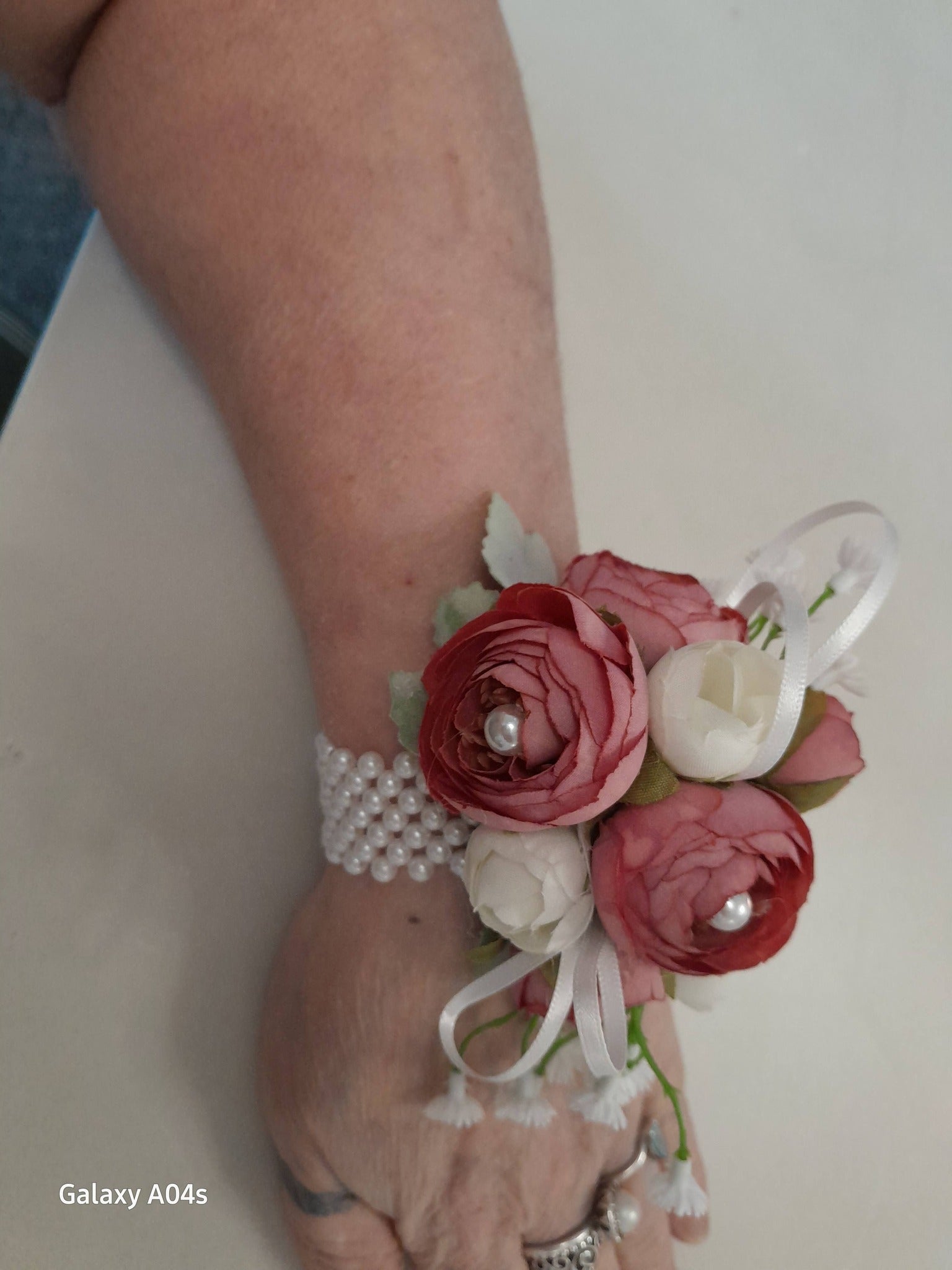 Florence | Silk Rose & Gypsophila Artificial Wedding Bouquet