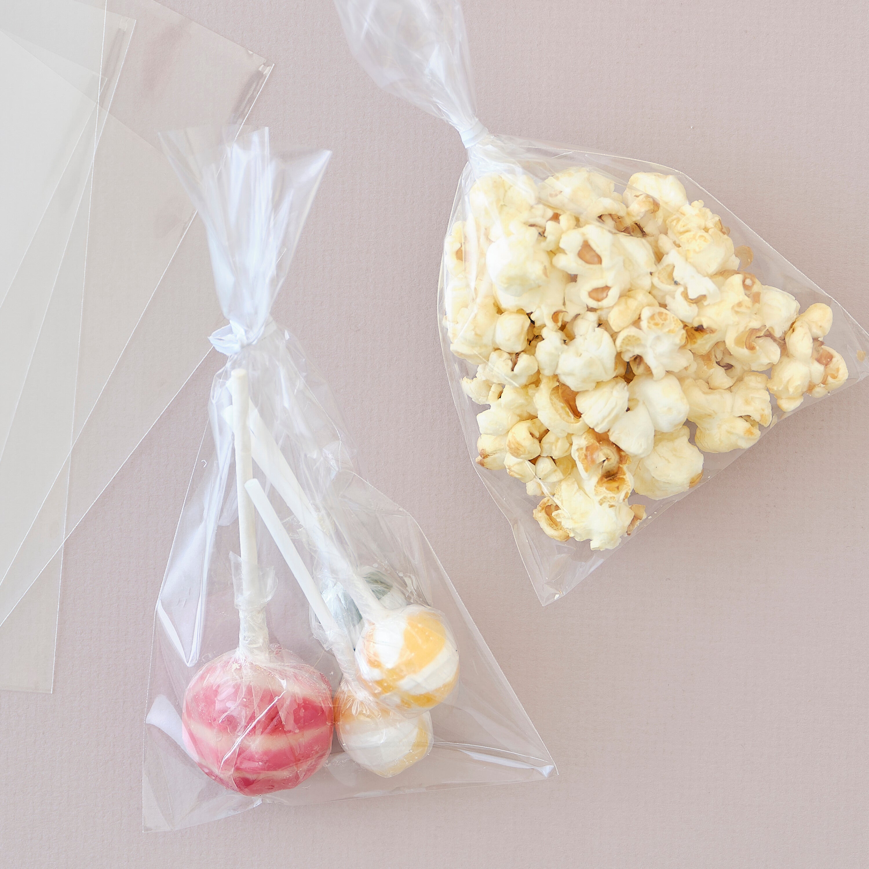 Clear Lollipop Bags- 10 Inner Pack
