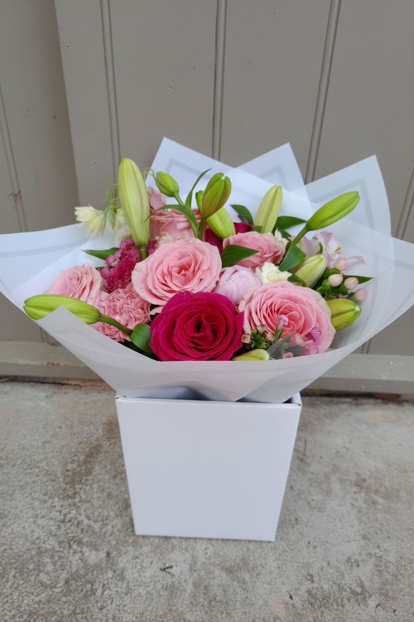 Pink & Lilies Bouquet