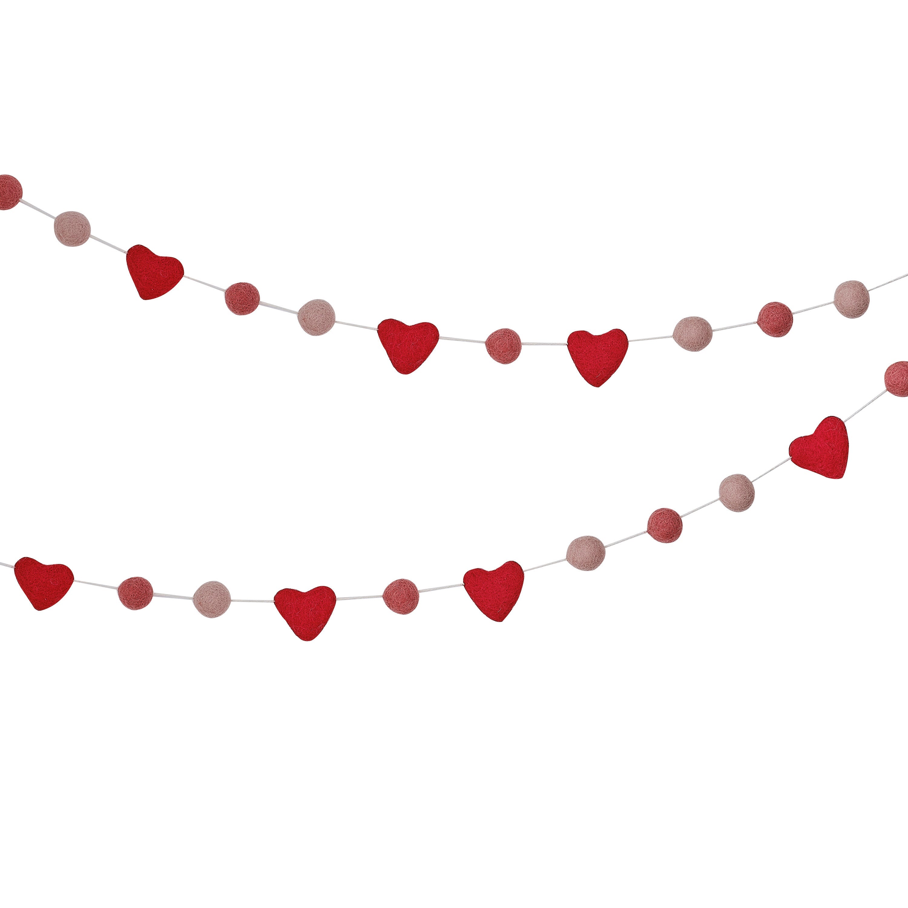 Felt Heart Bunting- 5 Inner Pack