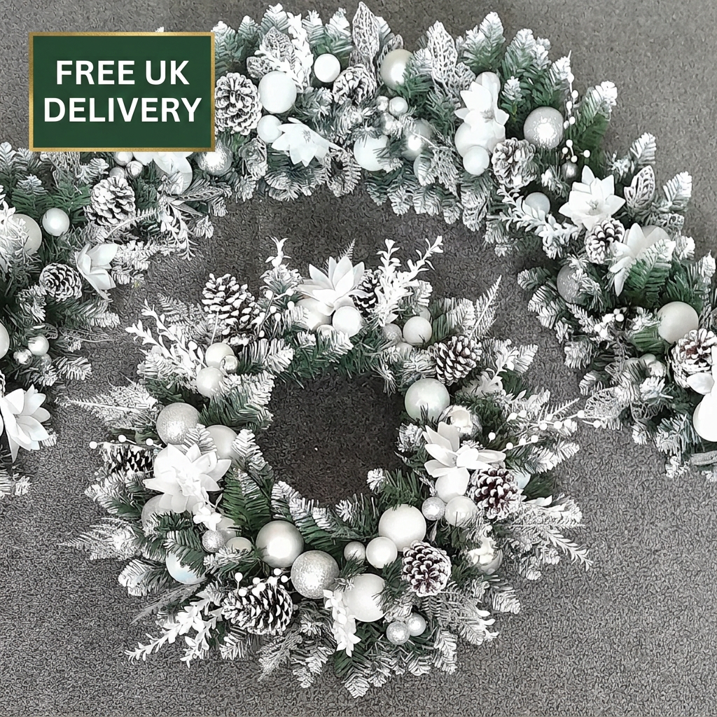 Snowfall Elegance set with delivery badge