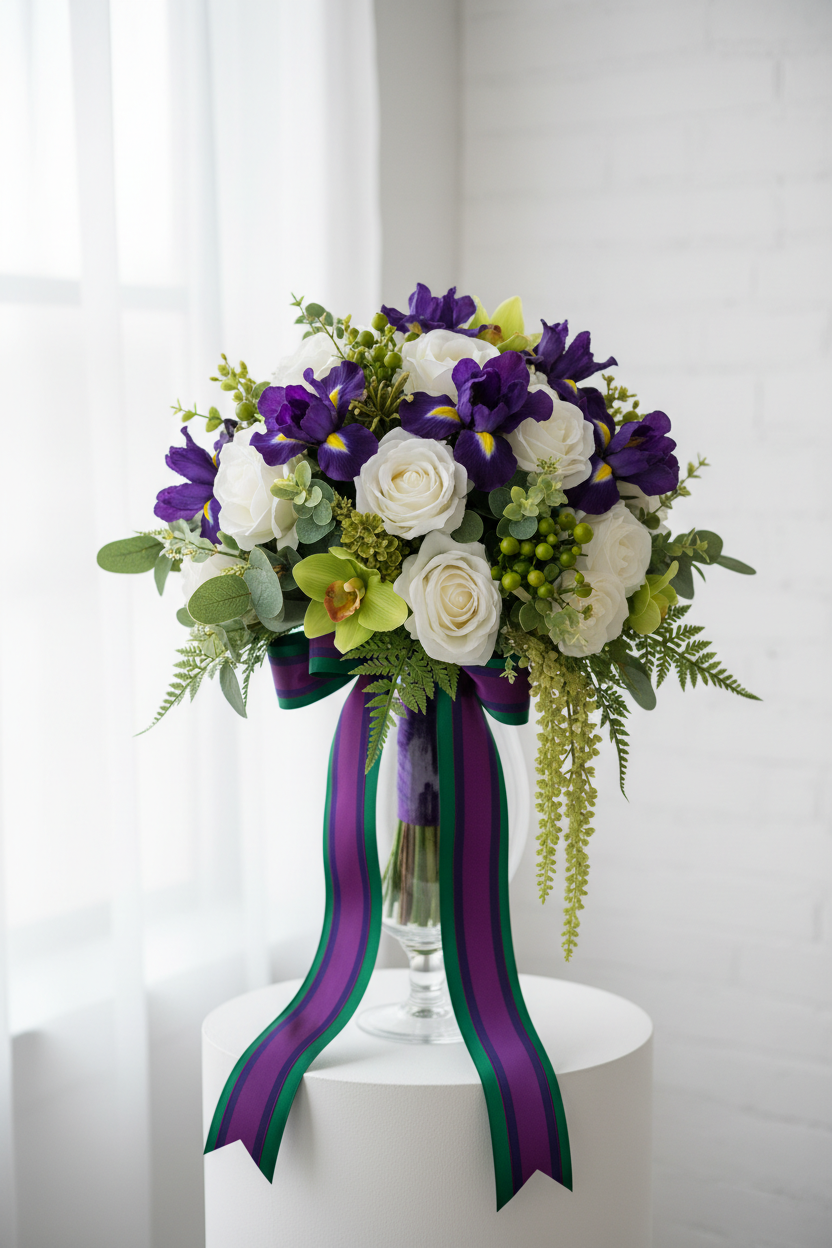 Suffragette Bridal Bouquet