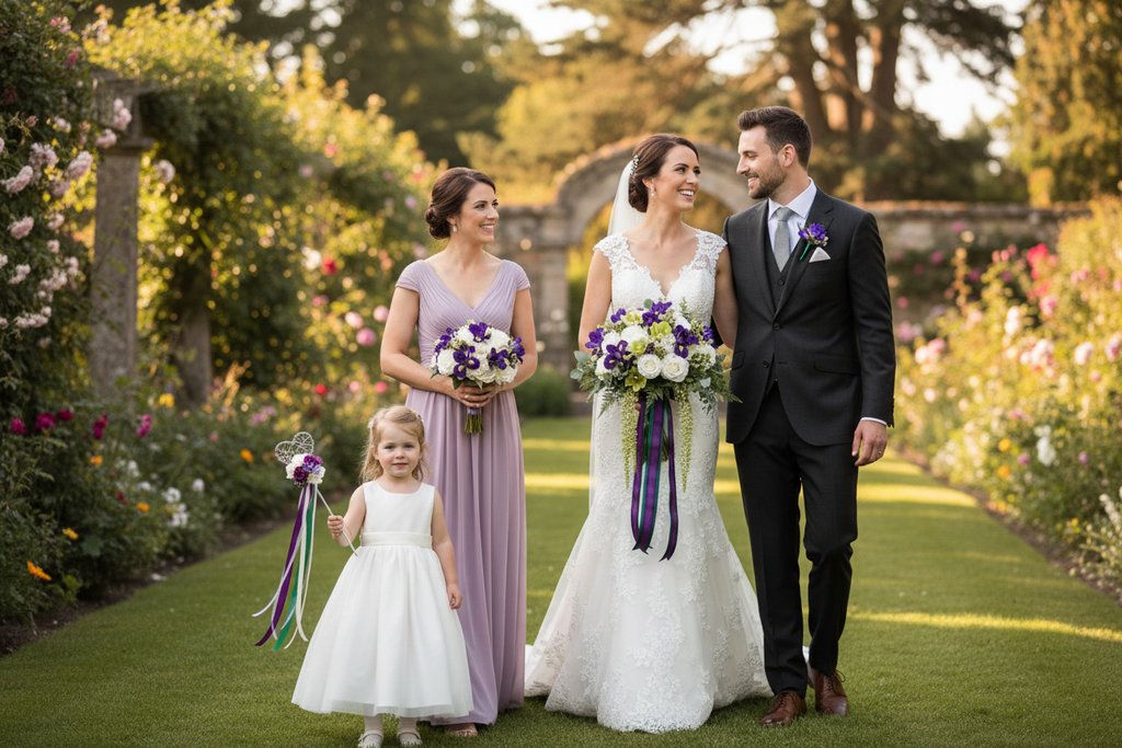 Suffragette Bridal Party - Corrected Scale