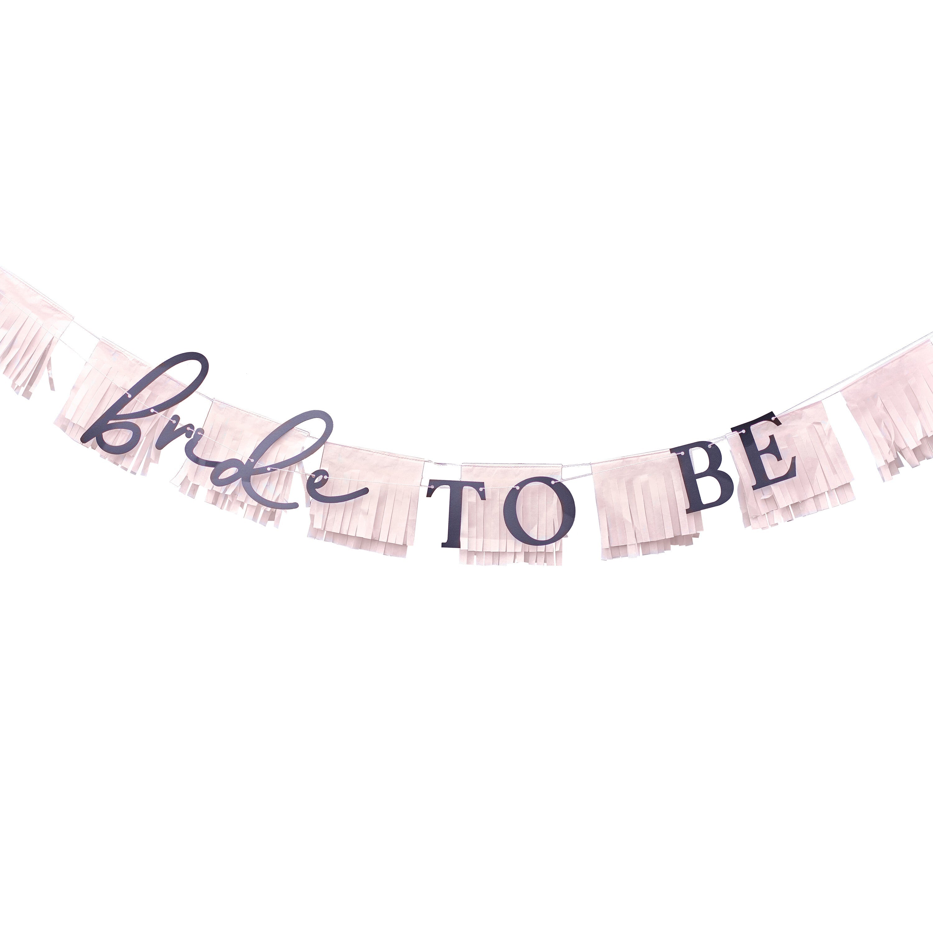 Bride To Be Hen Party Bunting with Tassel Garland- 5 Inner Pack