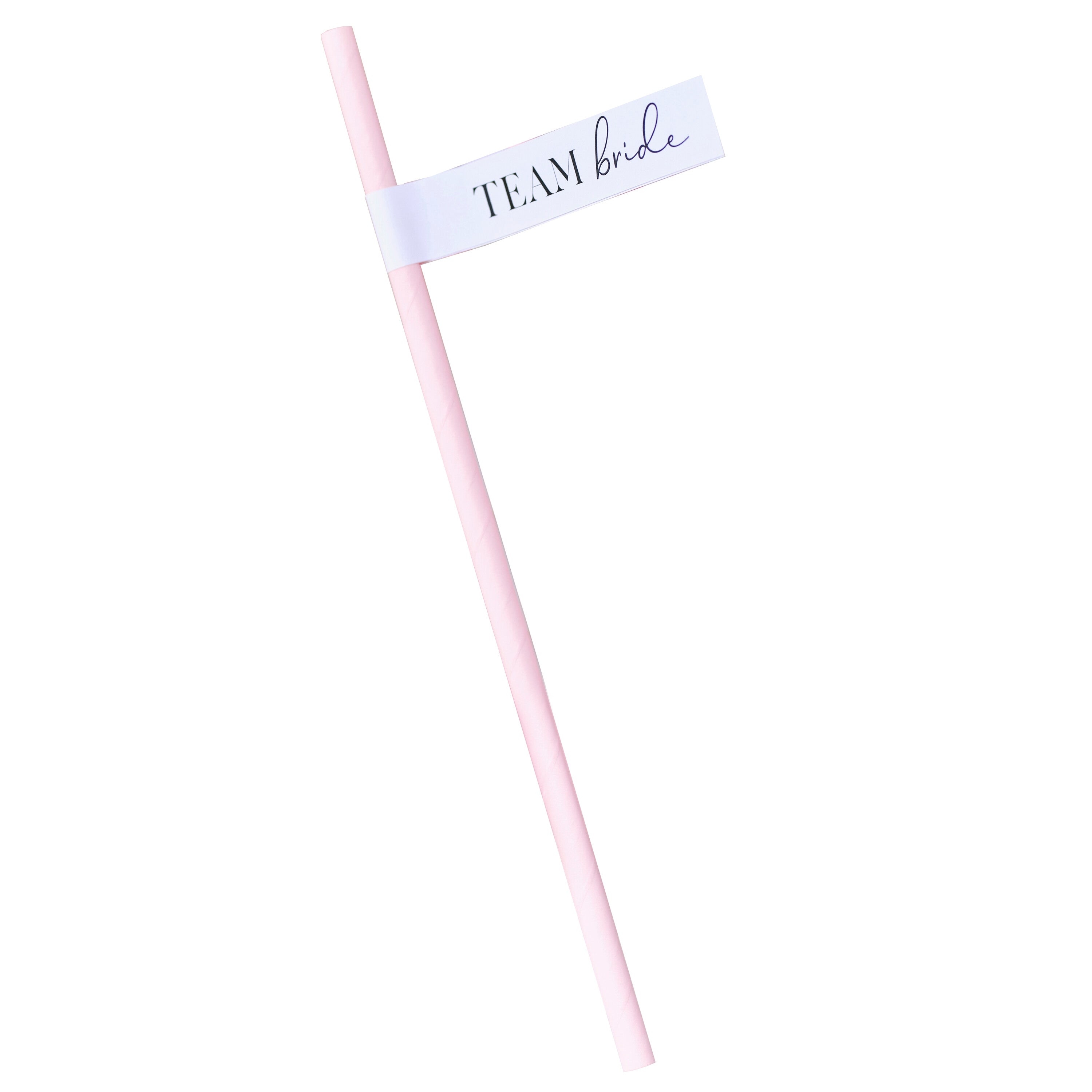 Team Bride Hen Party Paper Straws- 5 Inner Pack