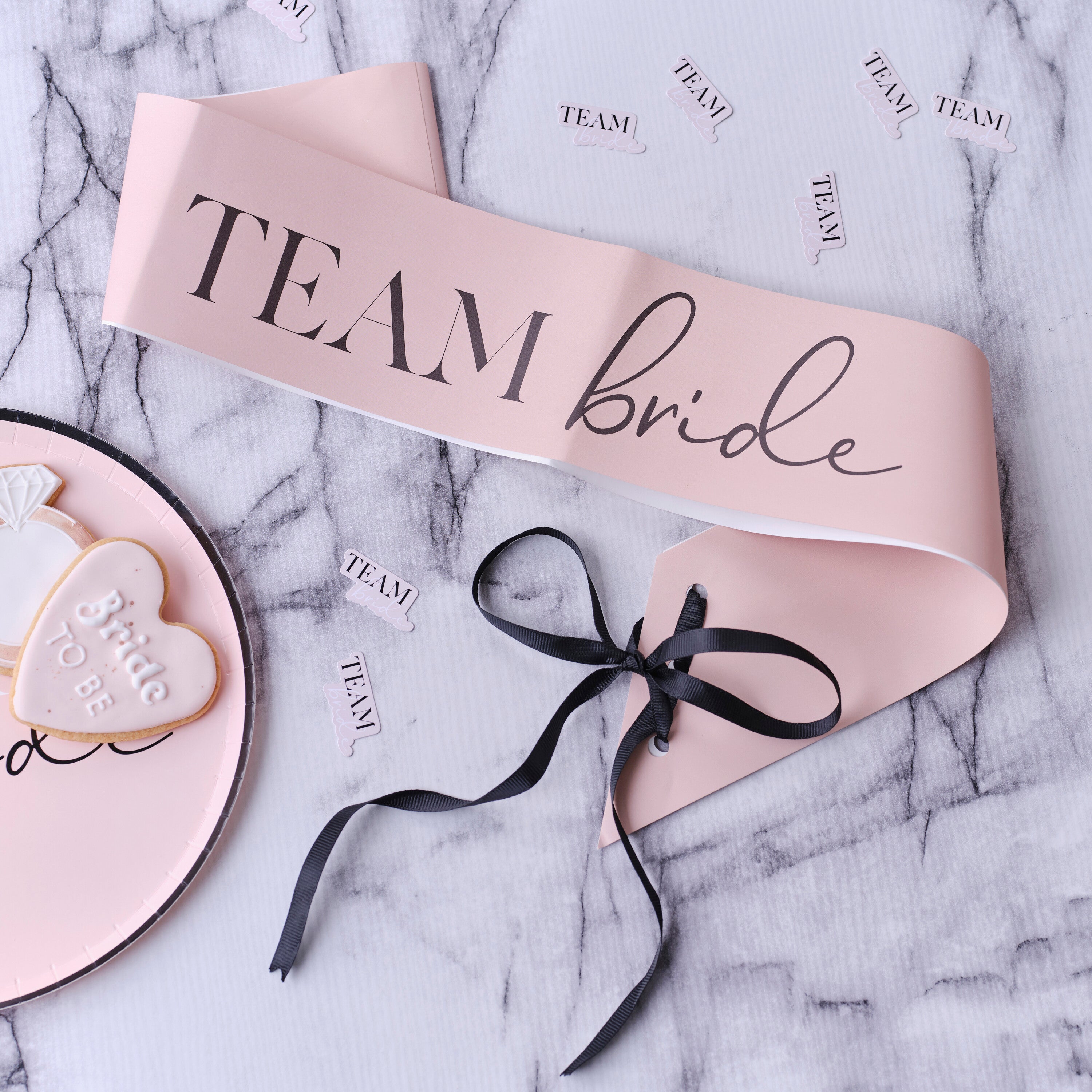 Hen Party Team Bride Sashes- 5 Inner Pack