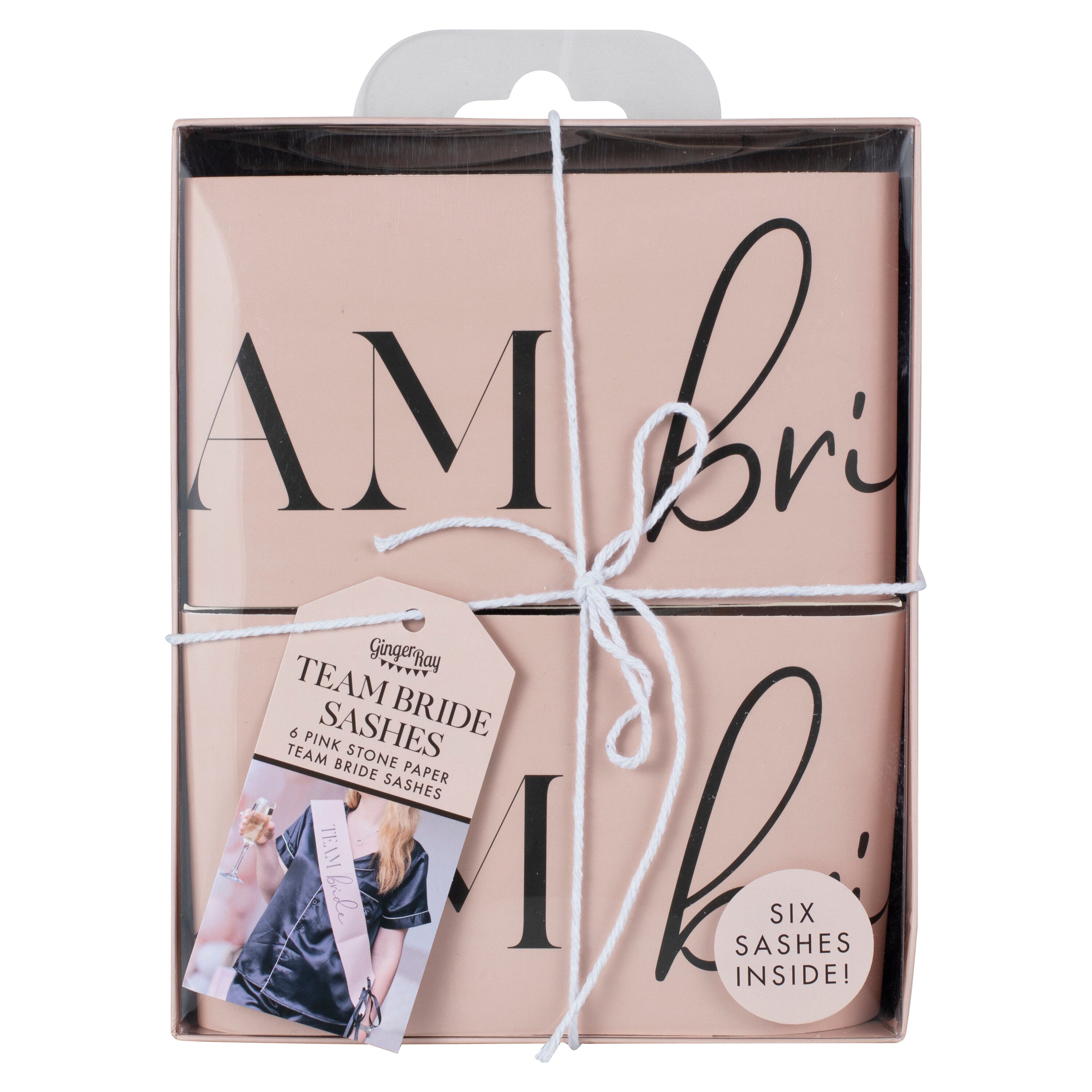 Hen Party Team Bride Sashes- 5 Inner Pack