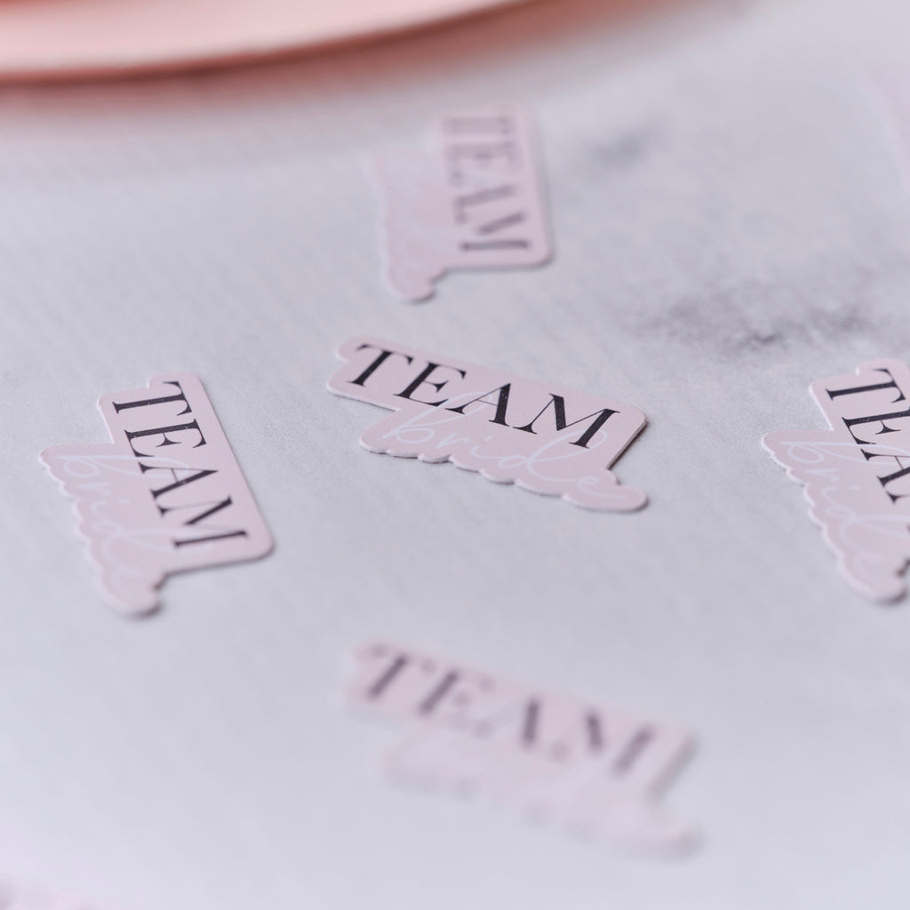 Team Bride Hen Party Confetti