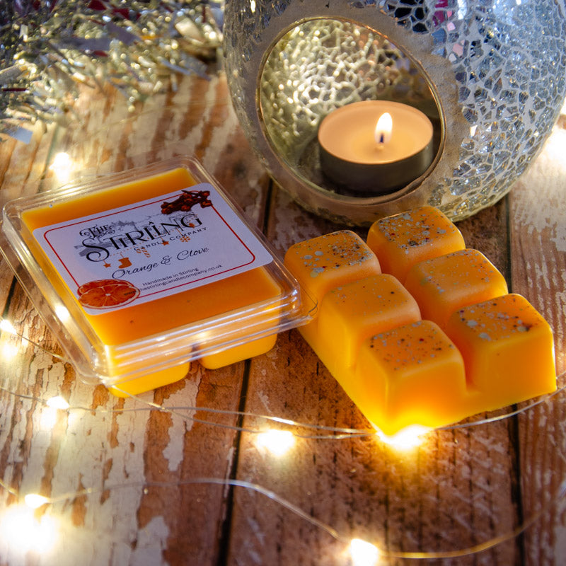 Orange & Clove - Wax Melt Clamshell
