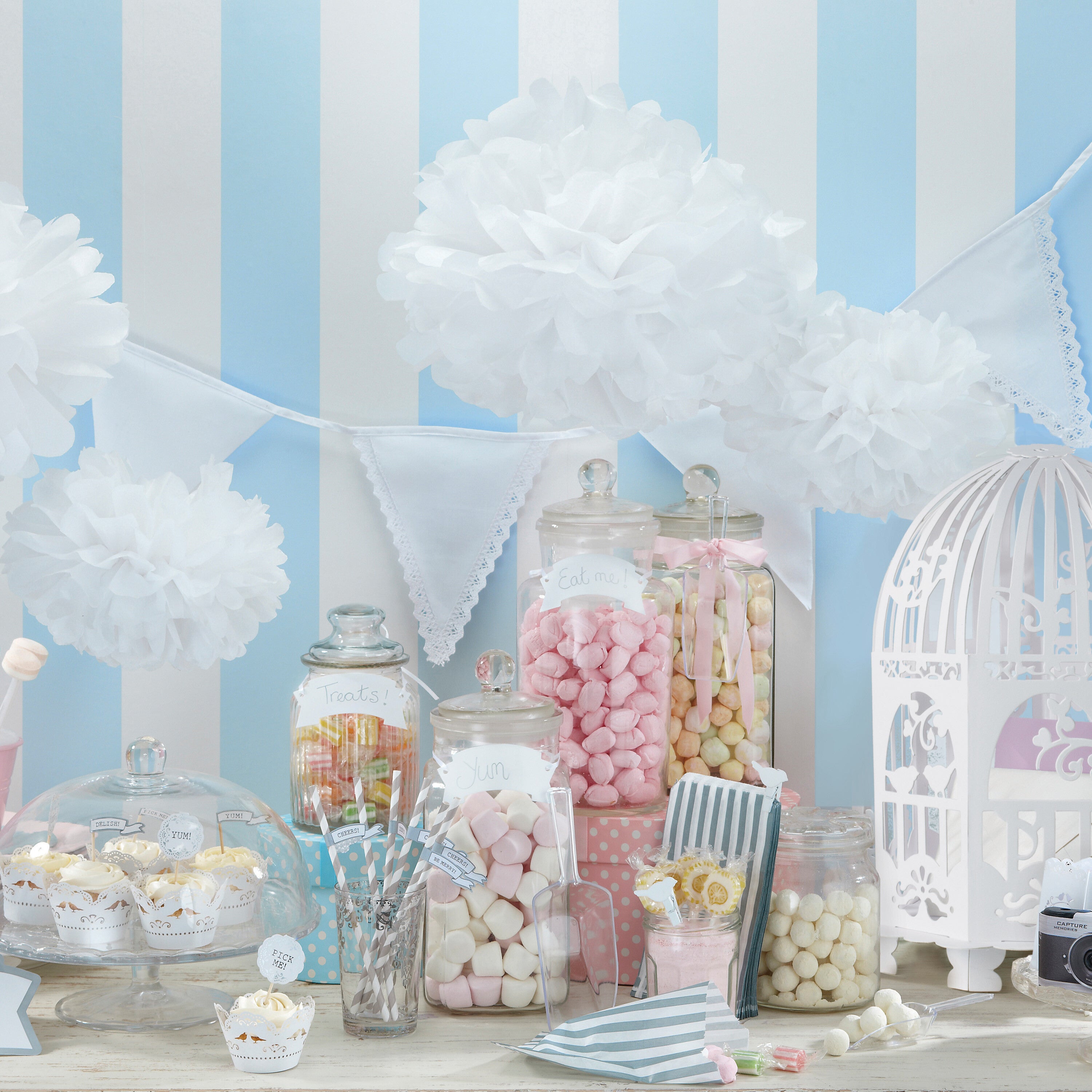 Wedding Post Box Birdcage in Ivory - Vintage Lace- 5 Inner Pack