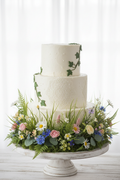 Wedding Cake Meadow Decoration