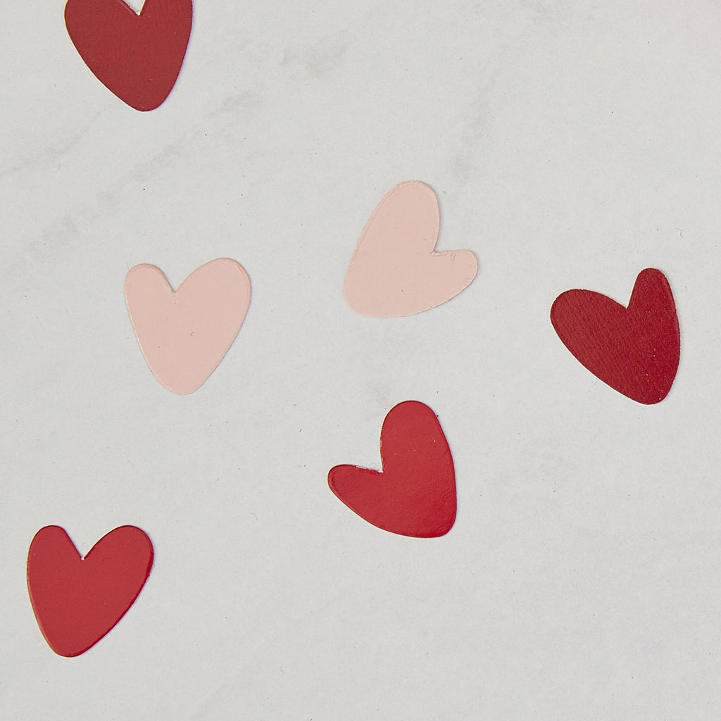 Pink and Red Heart Confetti- 10 Inner Pack