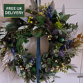 Yuletide Woodland wreath with badge